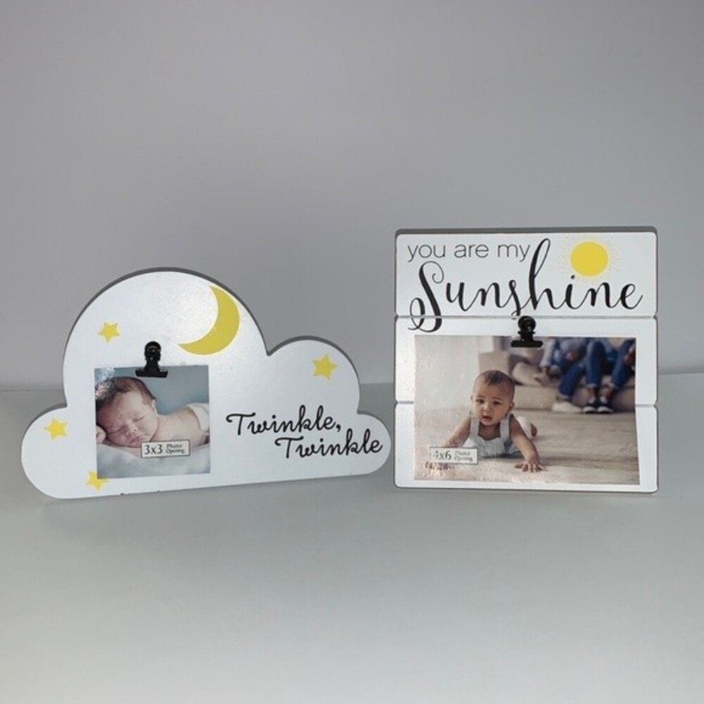 Baby Room decor picture Frames x2